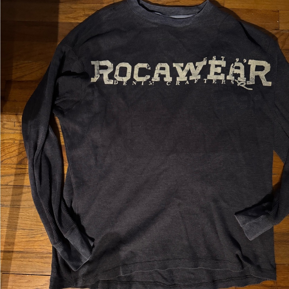 Rocawear Charcoal Knit Crewneck